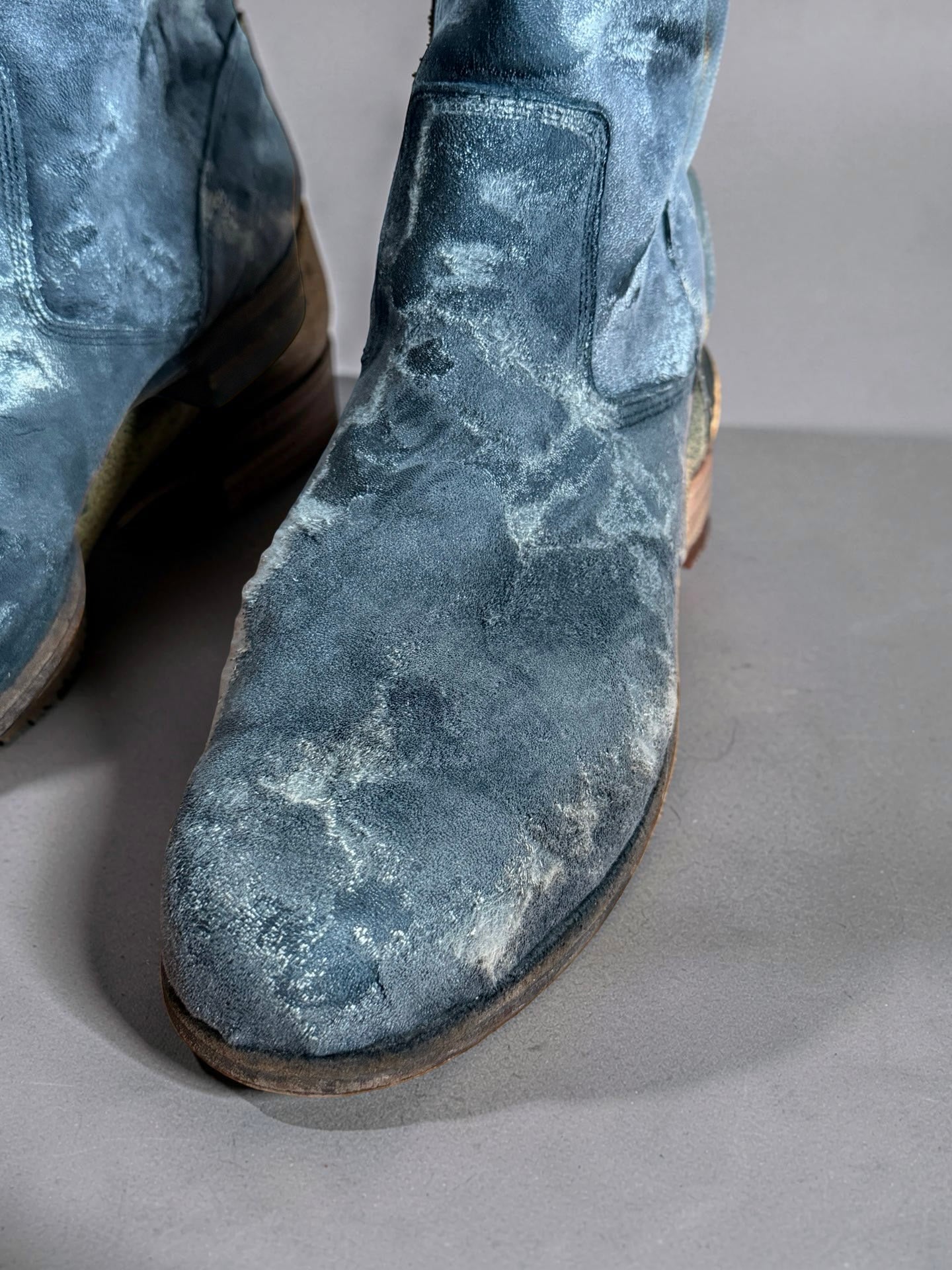 Mihara Yasuhiro 2009 Artisanal Cowleather combat boots