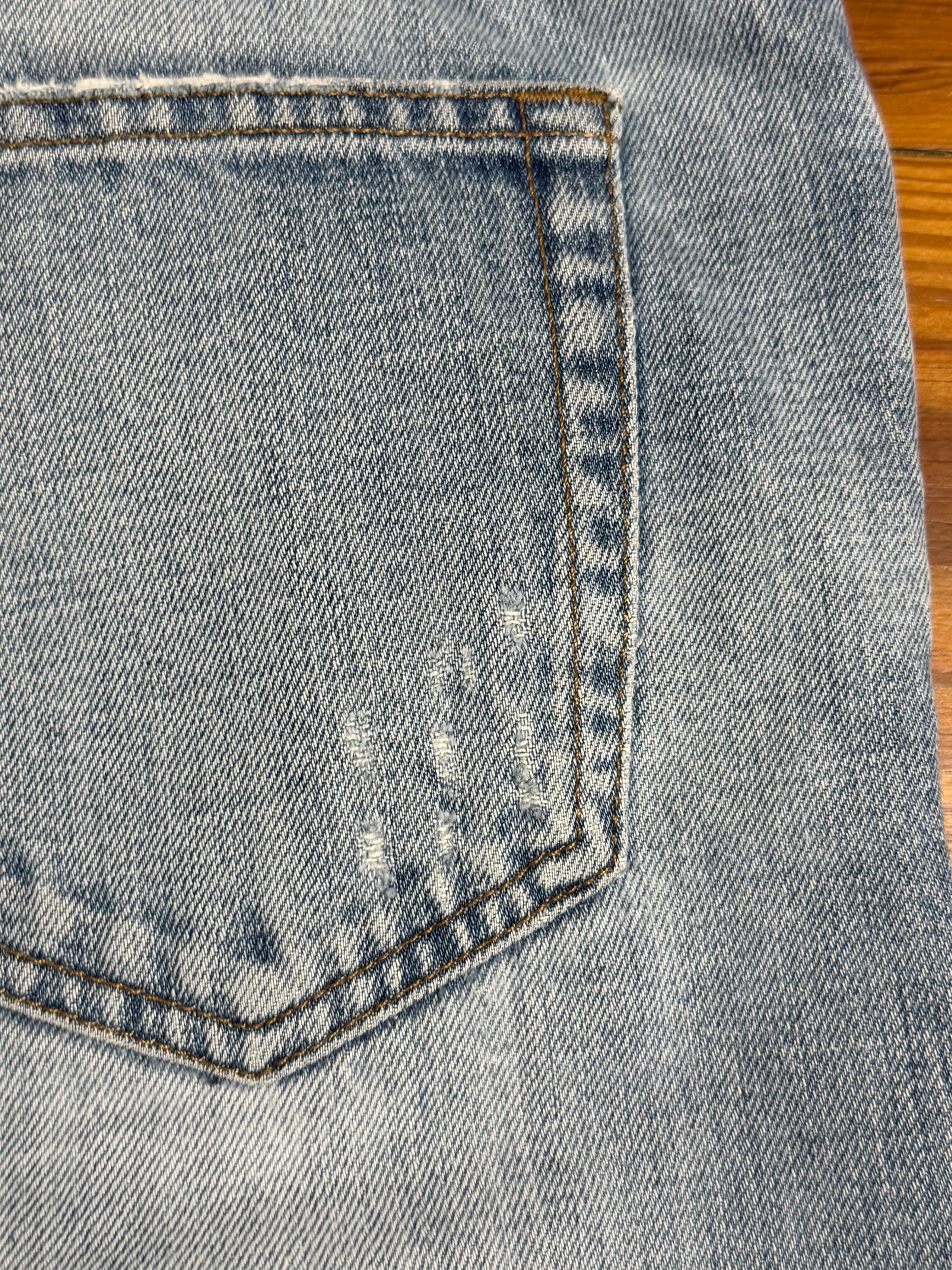 Prada Clawmark ice wash Jeans