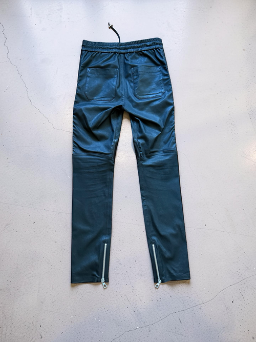 Balmain X HM Leather Biker Pants