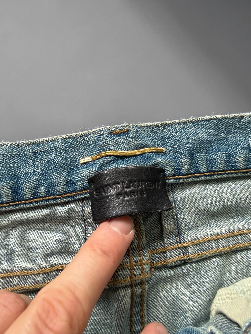 Saint Laurent 2016 Crash Jeans