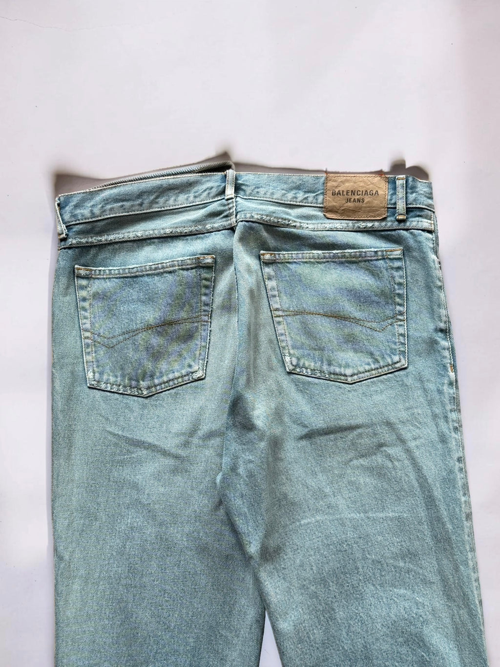 Balenciaga Slit straight jeans