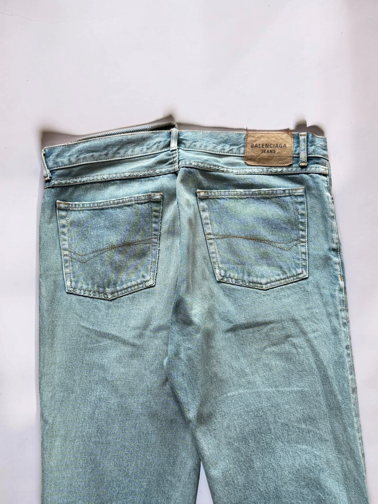 Balenciaga Slit straight jeans