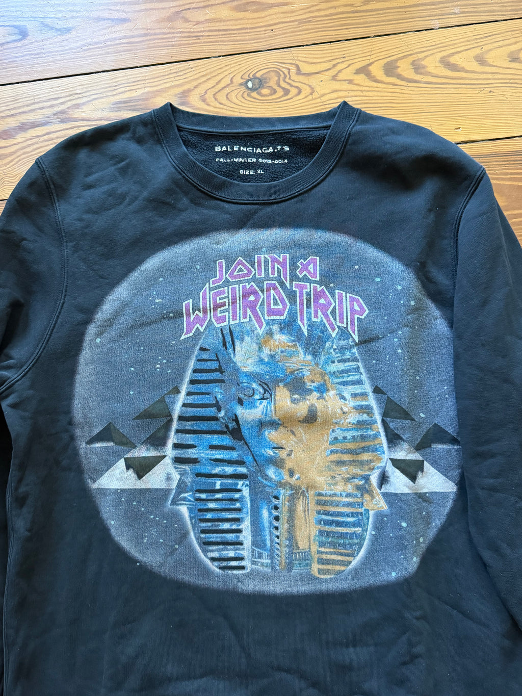 Balenciaga FW2013 “Join a Weird Trip” Sweatshirt
