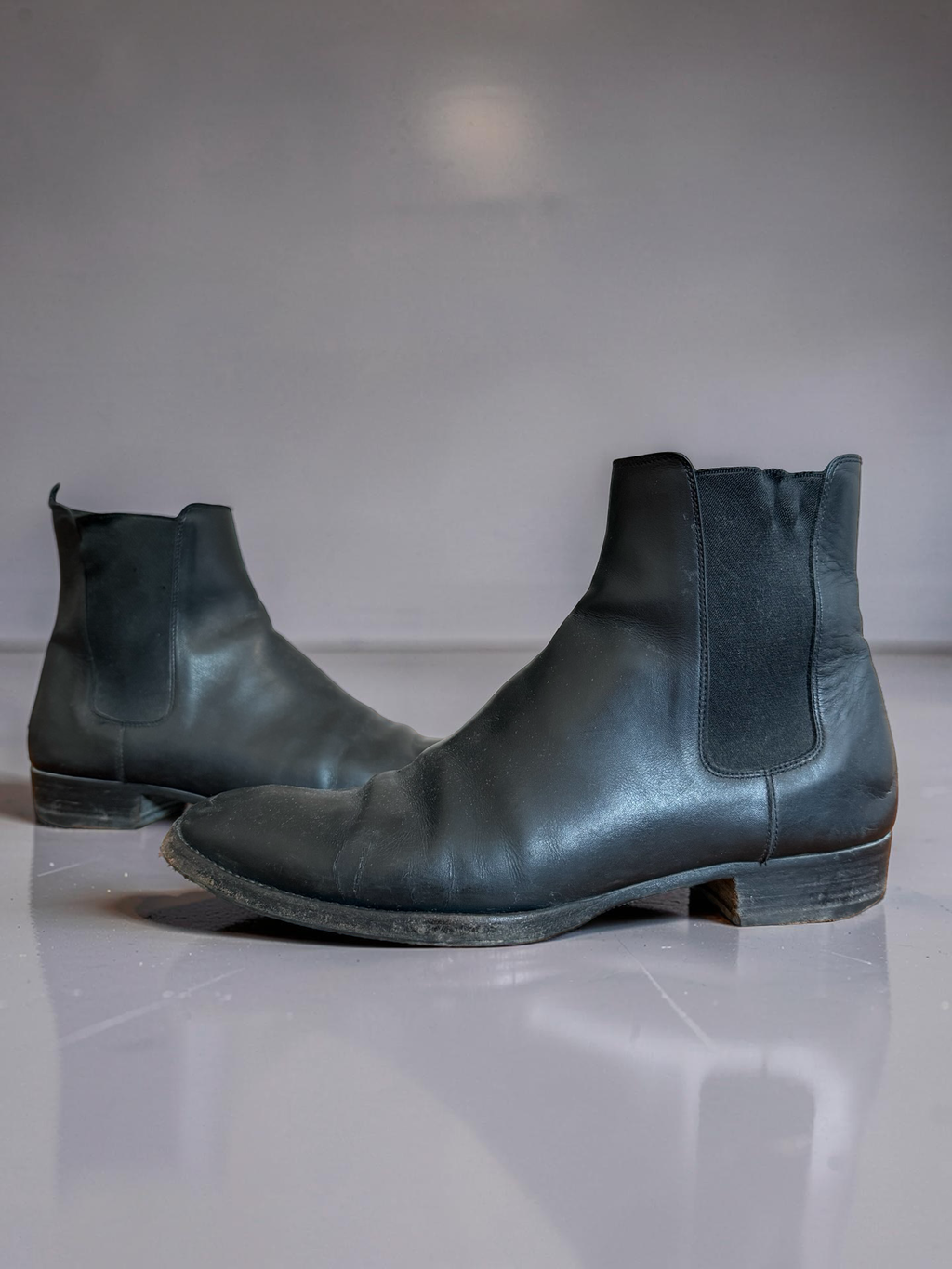 Saint Laurent Hedi Slimane pointed boots