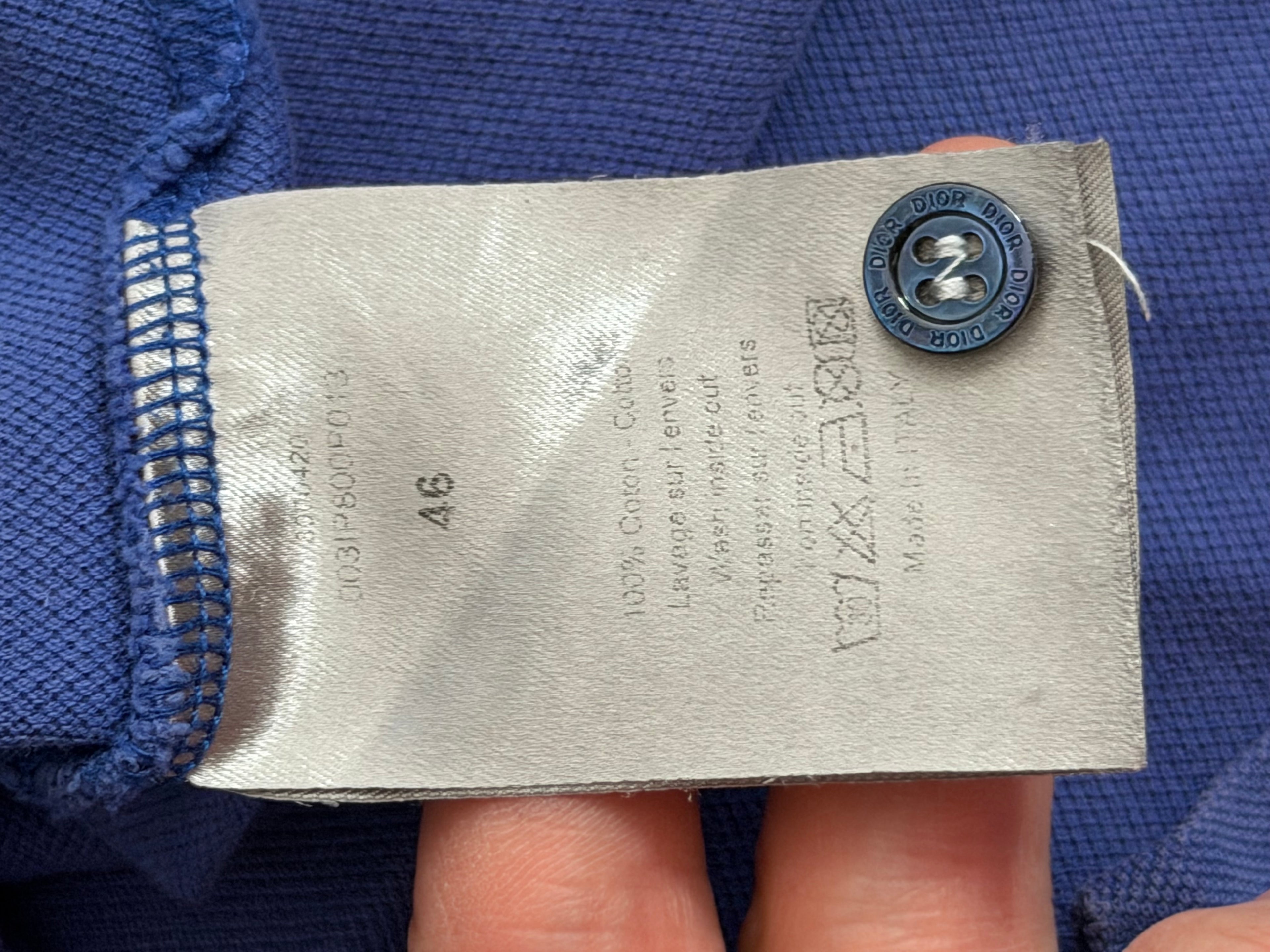 Dior Homme Bee polo by Hedi slimane