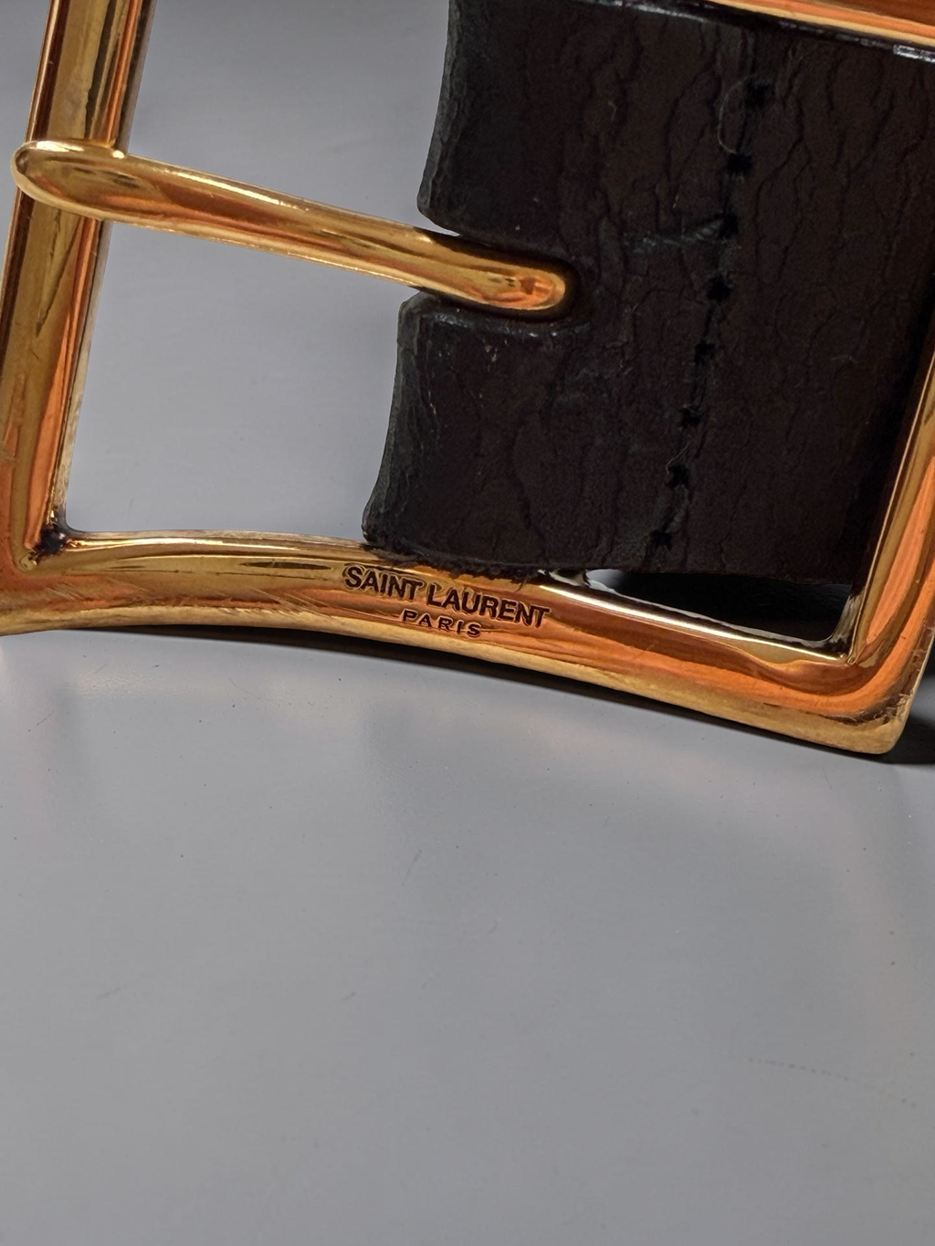 Saint Laurent SS16 “Palladium” by Hedi slimane Guitar Belt