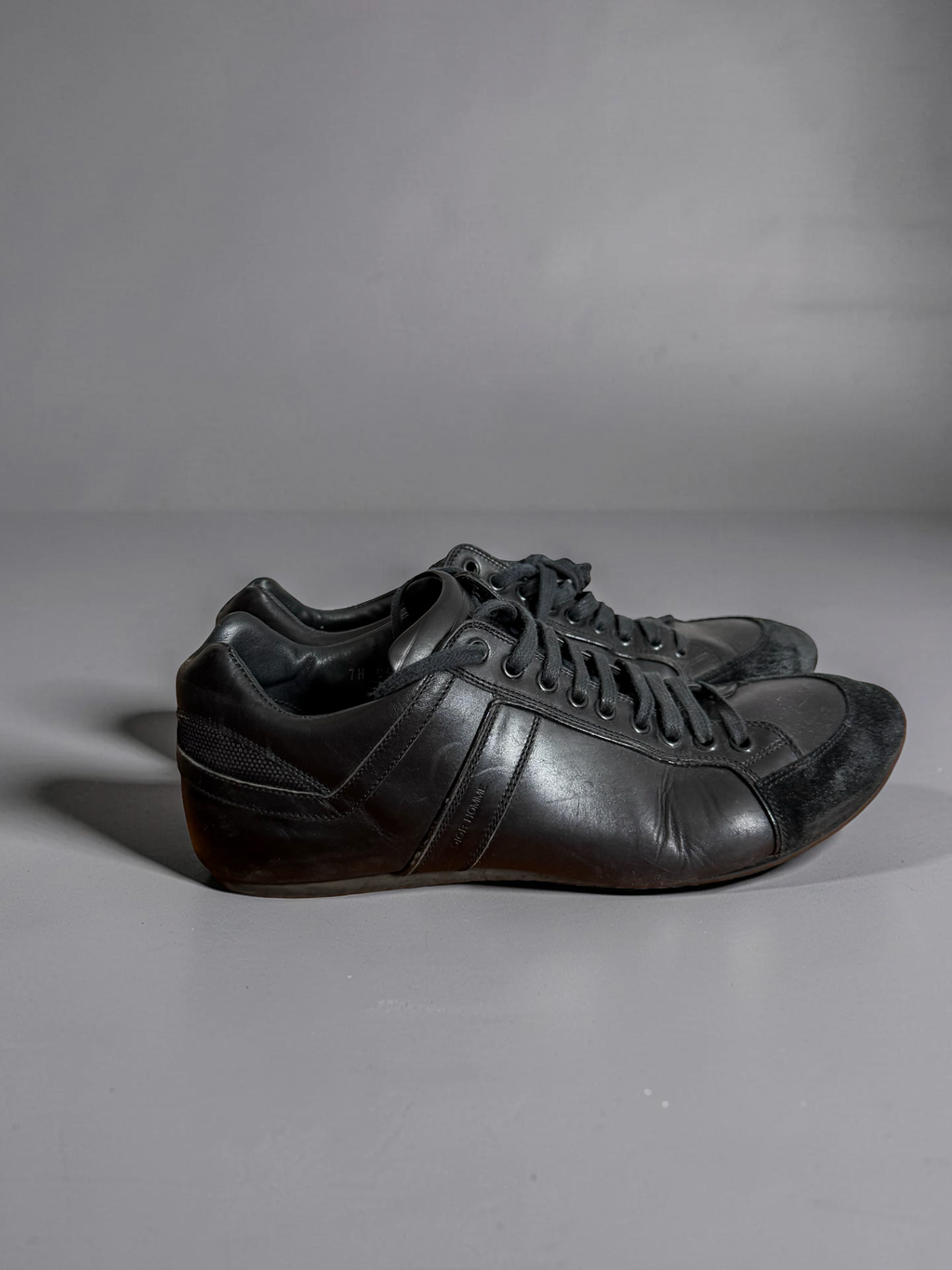 Dior 2007 Gats sneaker black calf leather
