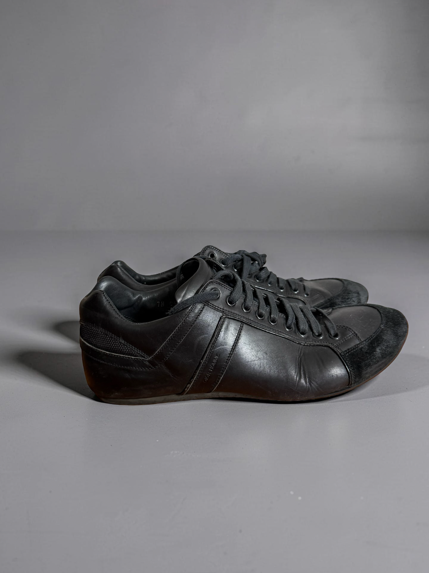 Dior 2007 Gats sneaker black calf leather