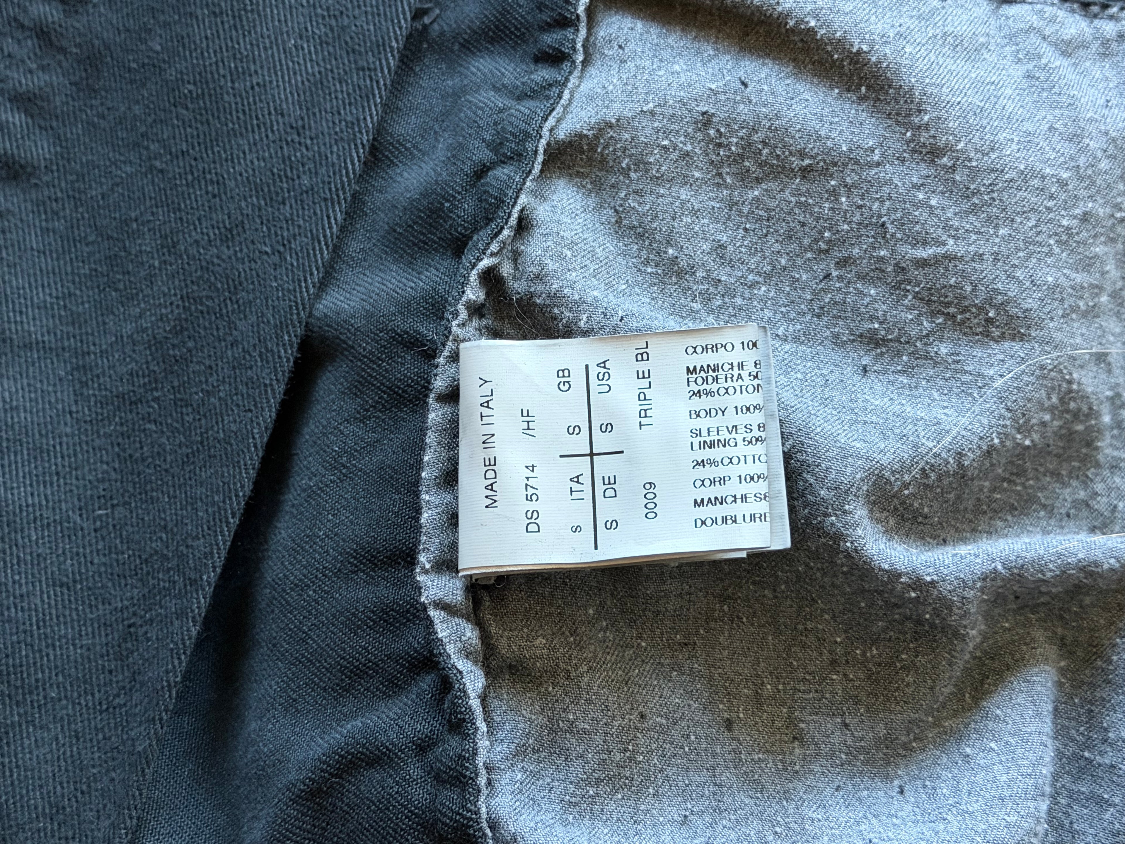 Rick Owens Asymetric coat