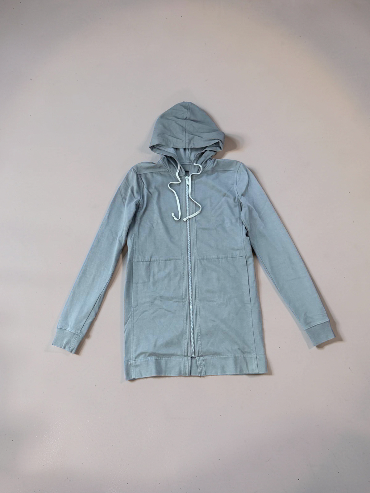 Rick Owens FW17 Glitter Zip Hoodie
