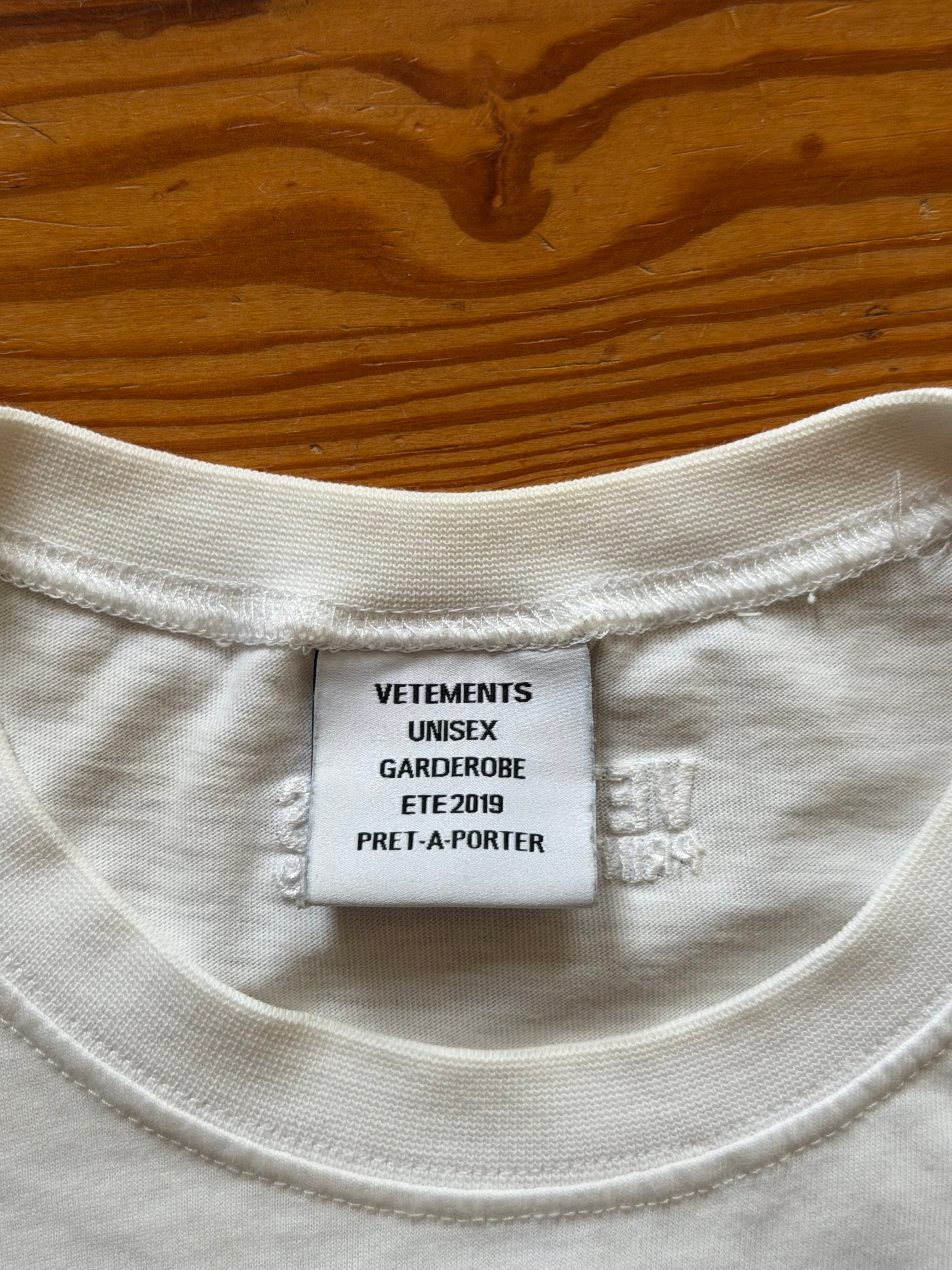 Vetements “Save the Planet” t shirt
