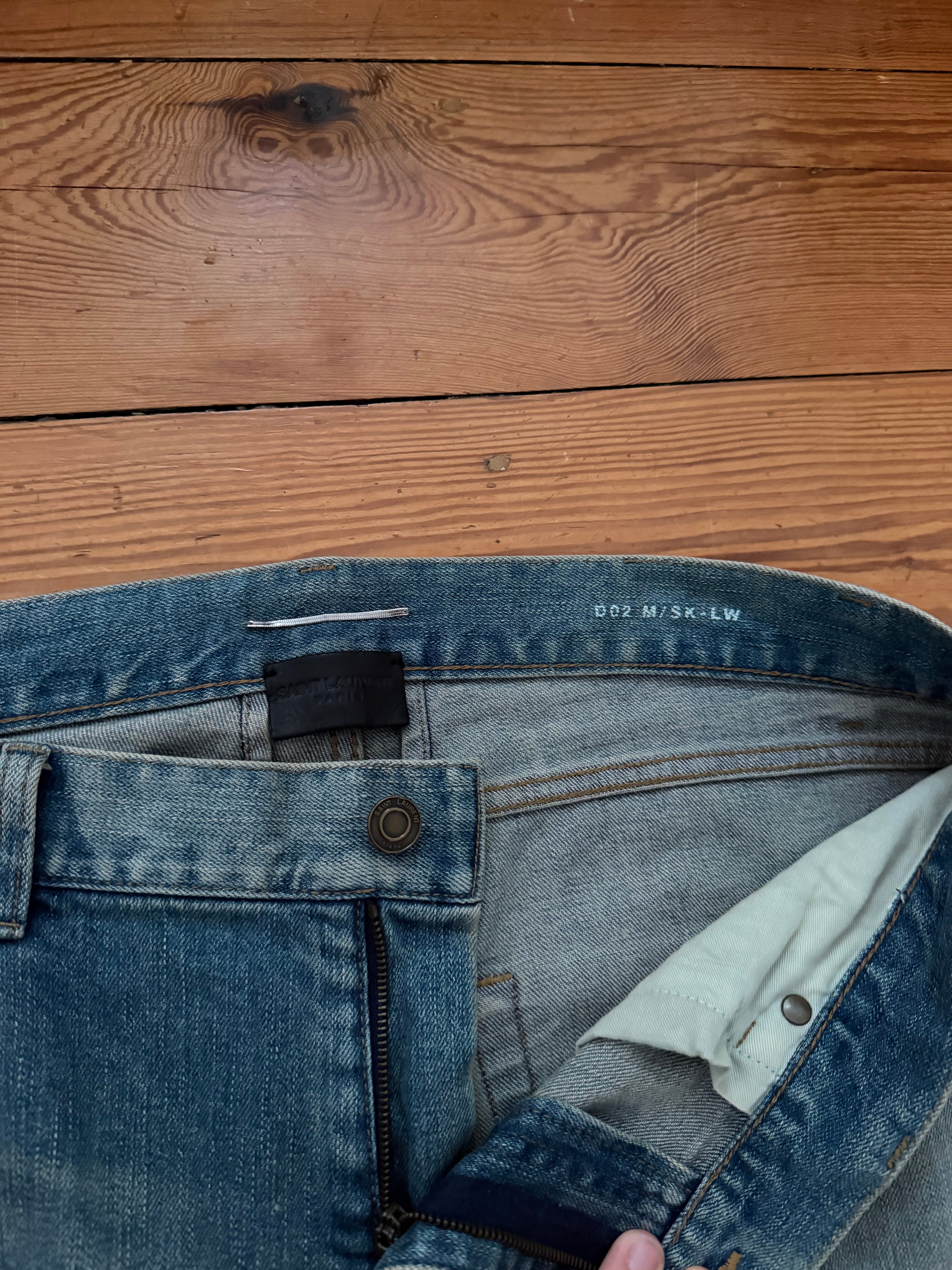 Saint Laurent 2015 Crash Jeans
