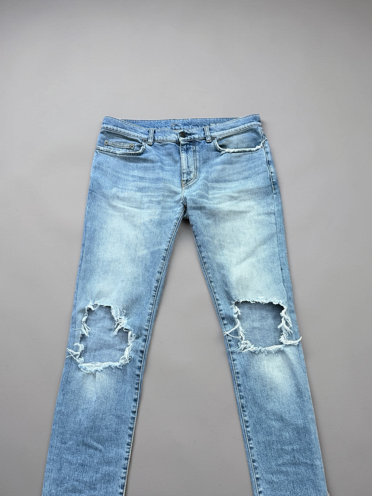 Saint Laurent SS16 Electric Surf Sound Crash Jeans