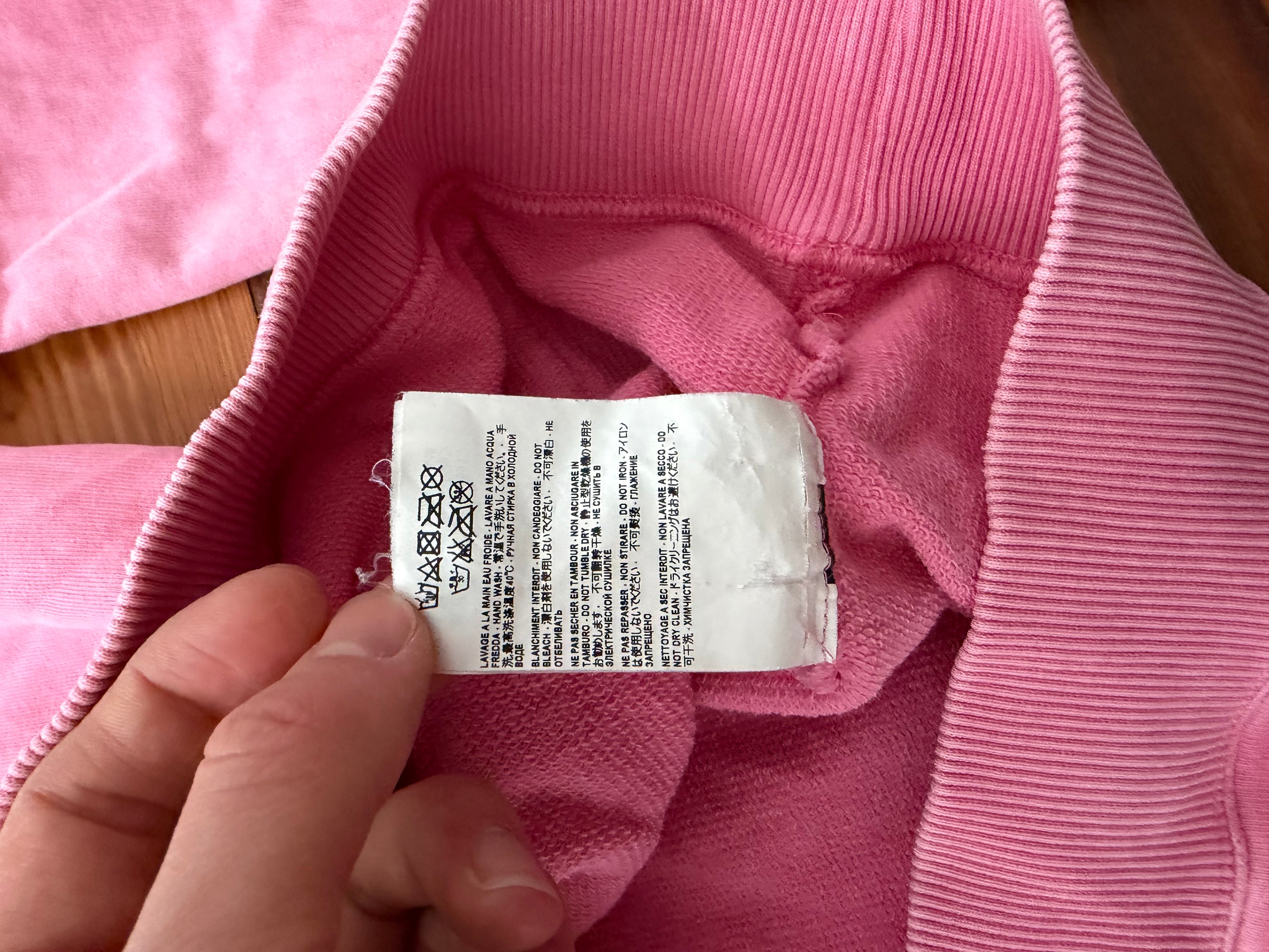 Saint Laurent 2017 Pink Hoodie