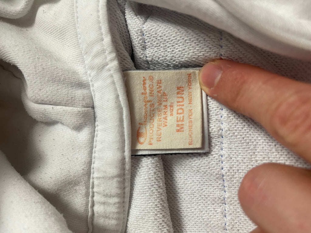 Vetements x Champion zip up hoodie