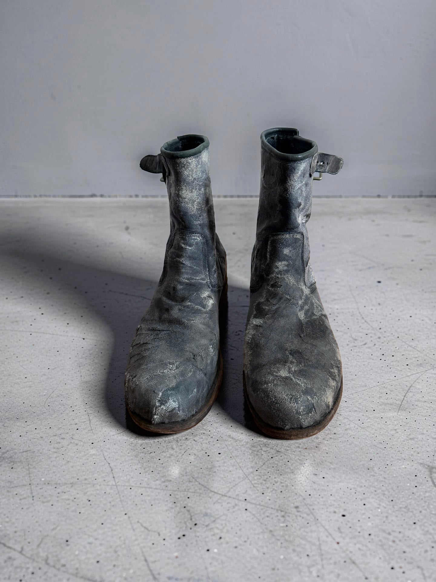 Mihara Yasuhiro 2009 Artisanal Cowleather combat boots