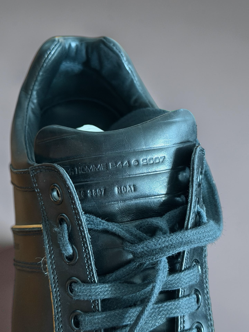 Dior Homme 2007 leather shoes