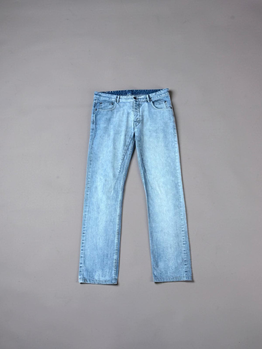 Rick Owens AW17 “Glitter” "Hustlers Blue” detroit jeans