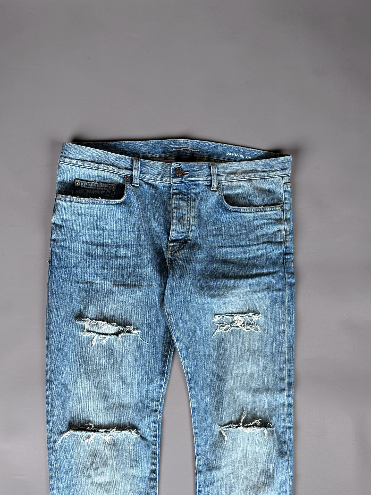 Saint Laurent crash jeans 2016