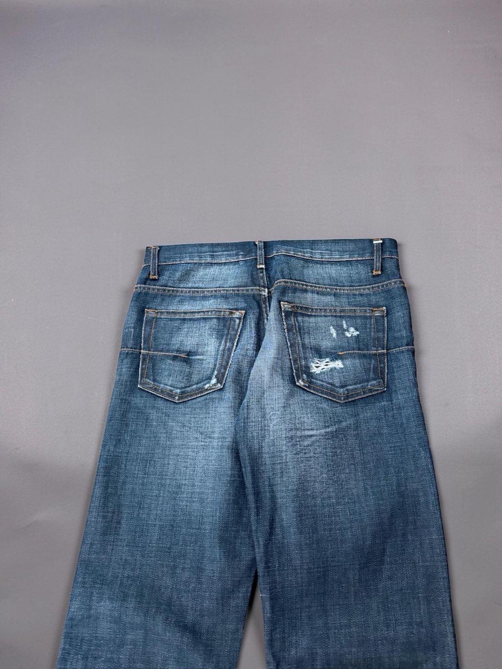 Dior Homme SS10 Coated / Waxed Jeans Kris Van Assche