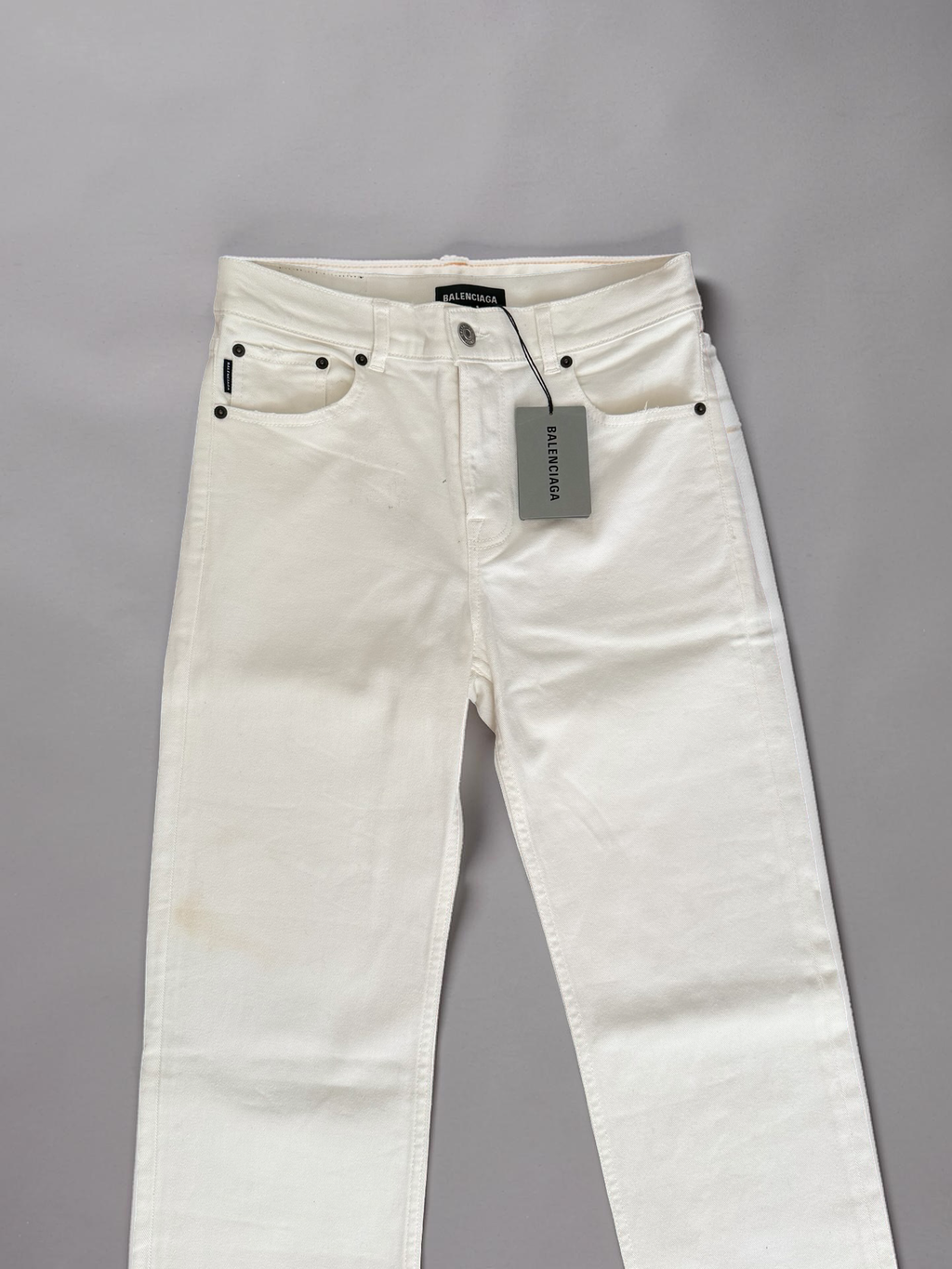 Balenciaga White Jeans