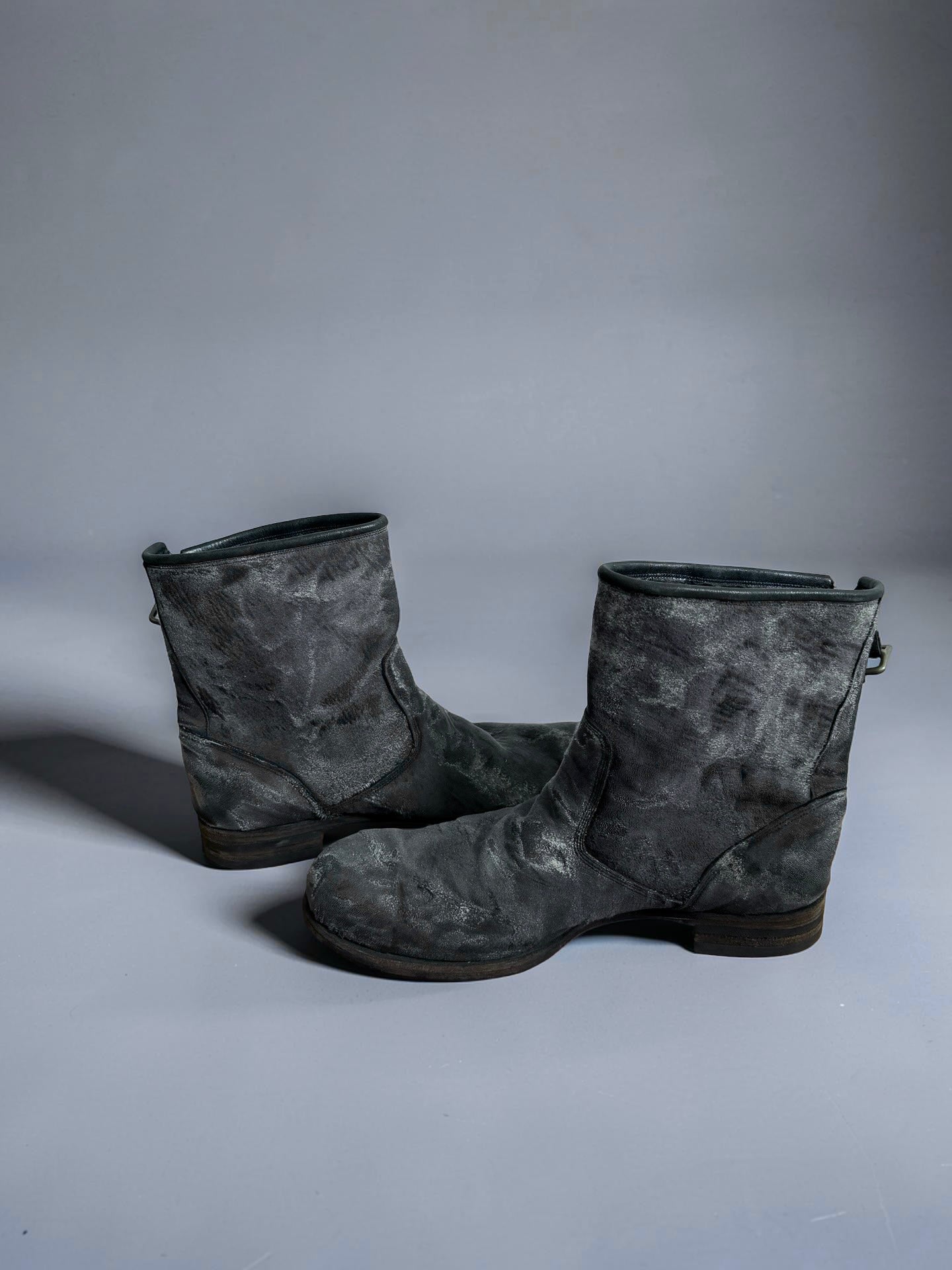 Mihara Yasuhiro 2009 Artisanal Cowleather combat boots