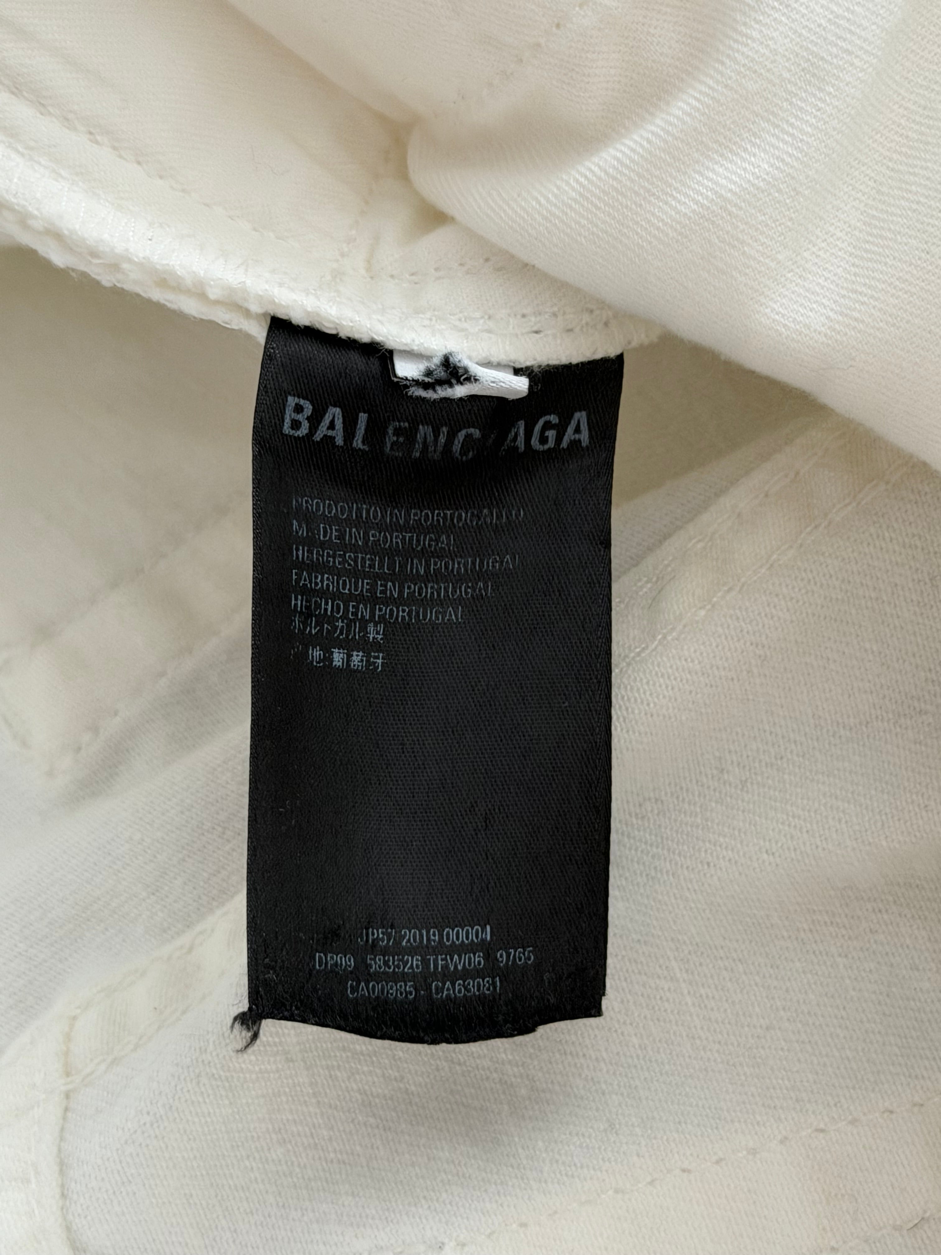 Balenciaga White Jeans