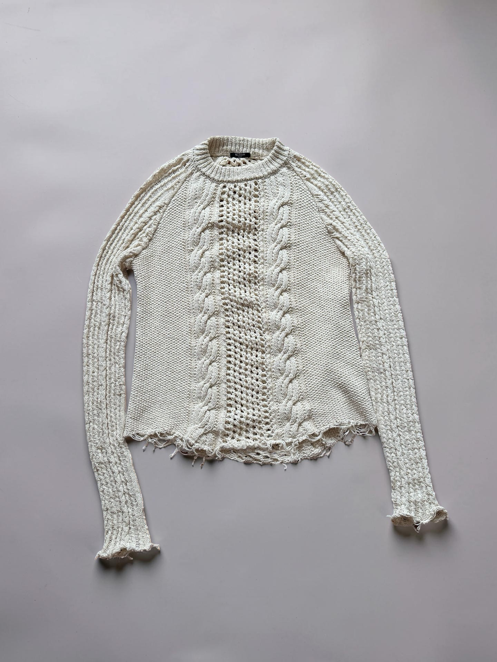 Balmain Cable knit sweater