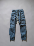 Rick Owens SS19 Babel blujay cargo pants