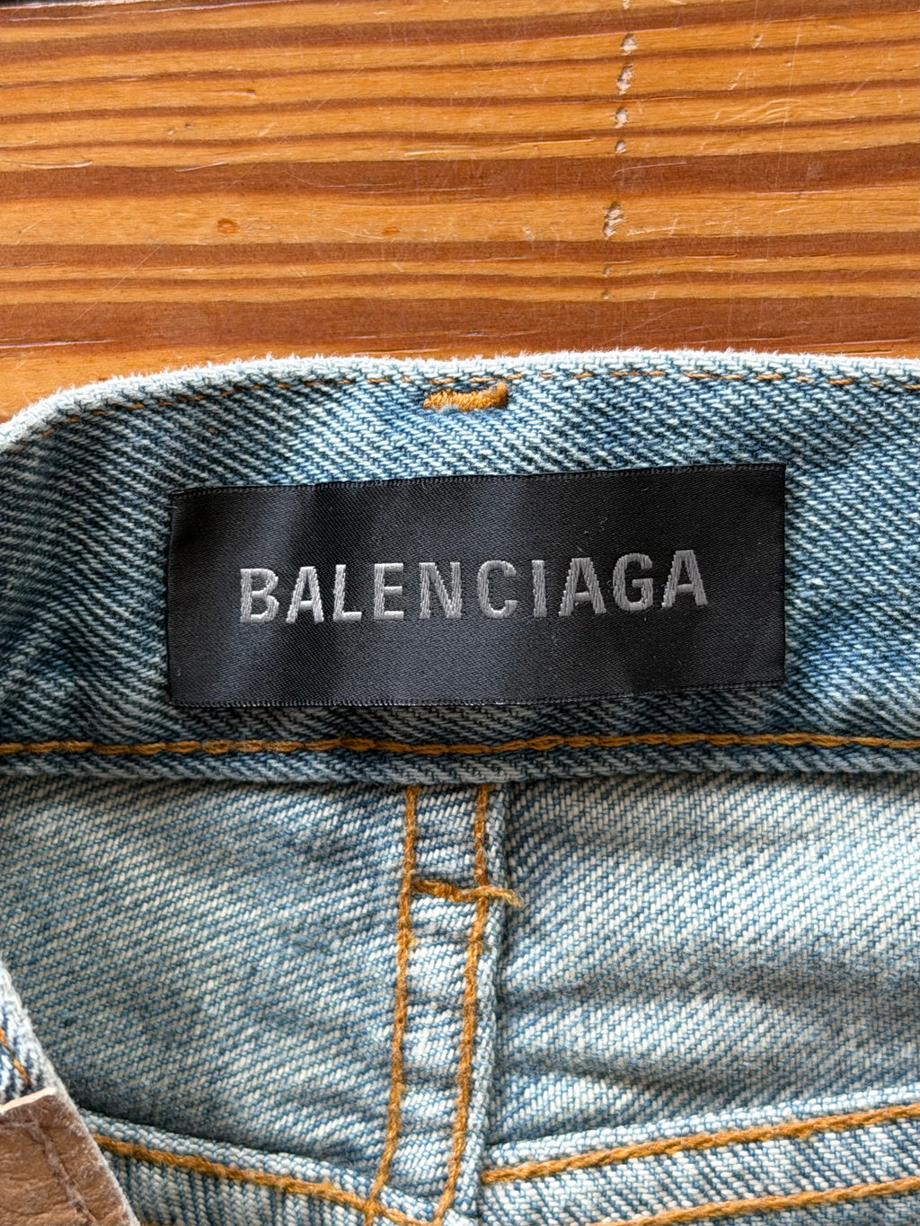 Balenciaga Slit straight jeans