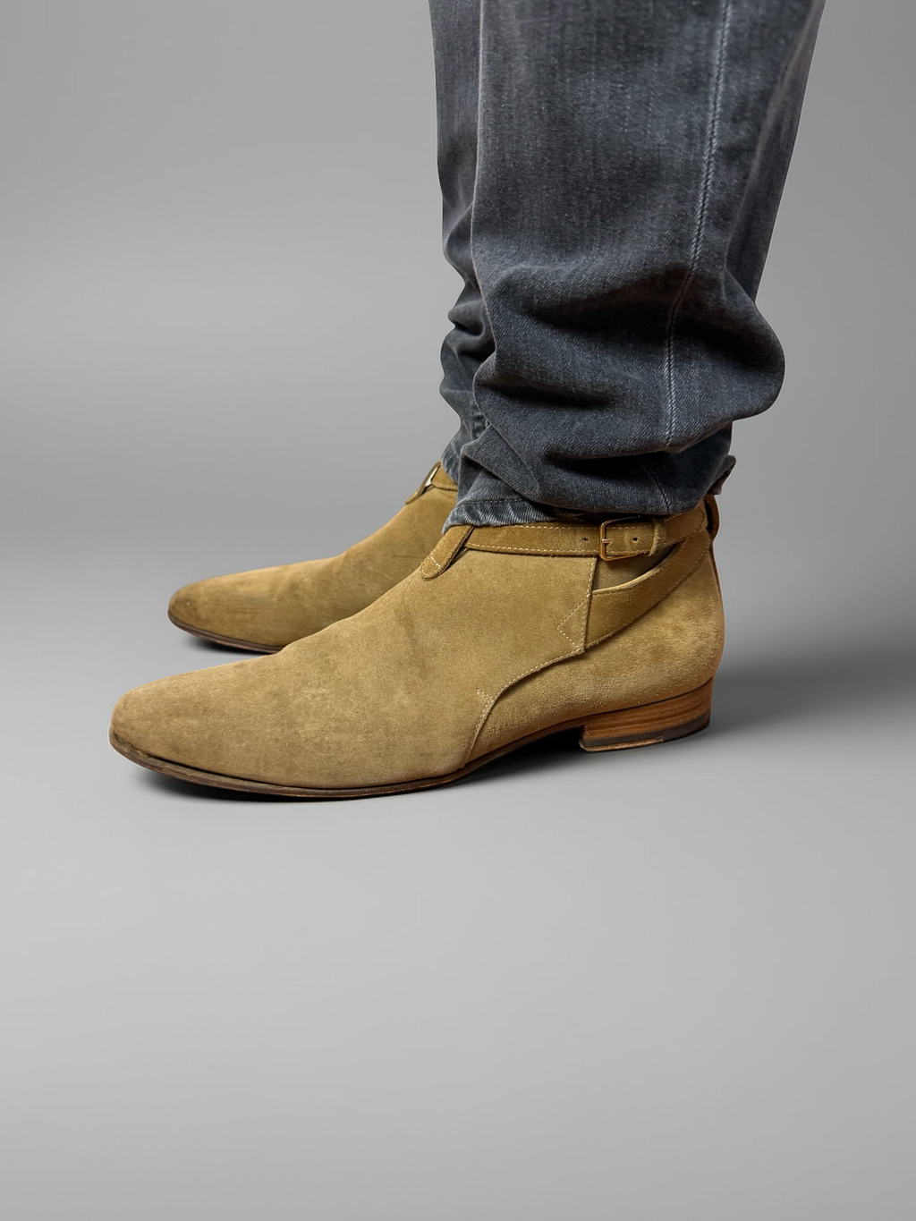 Saint Laurent Hedi Slimane Jodhpur boots