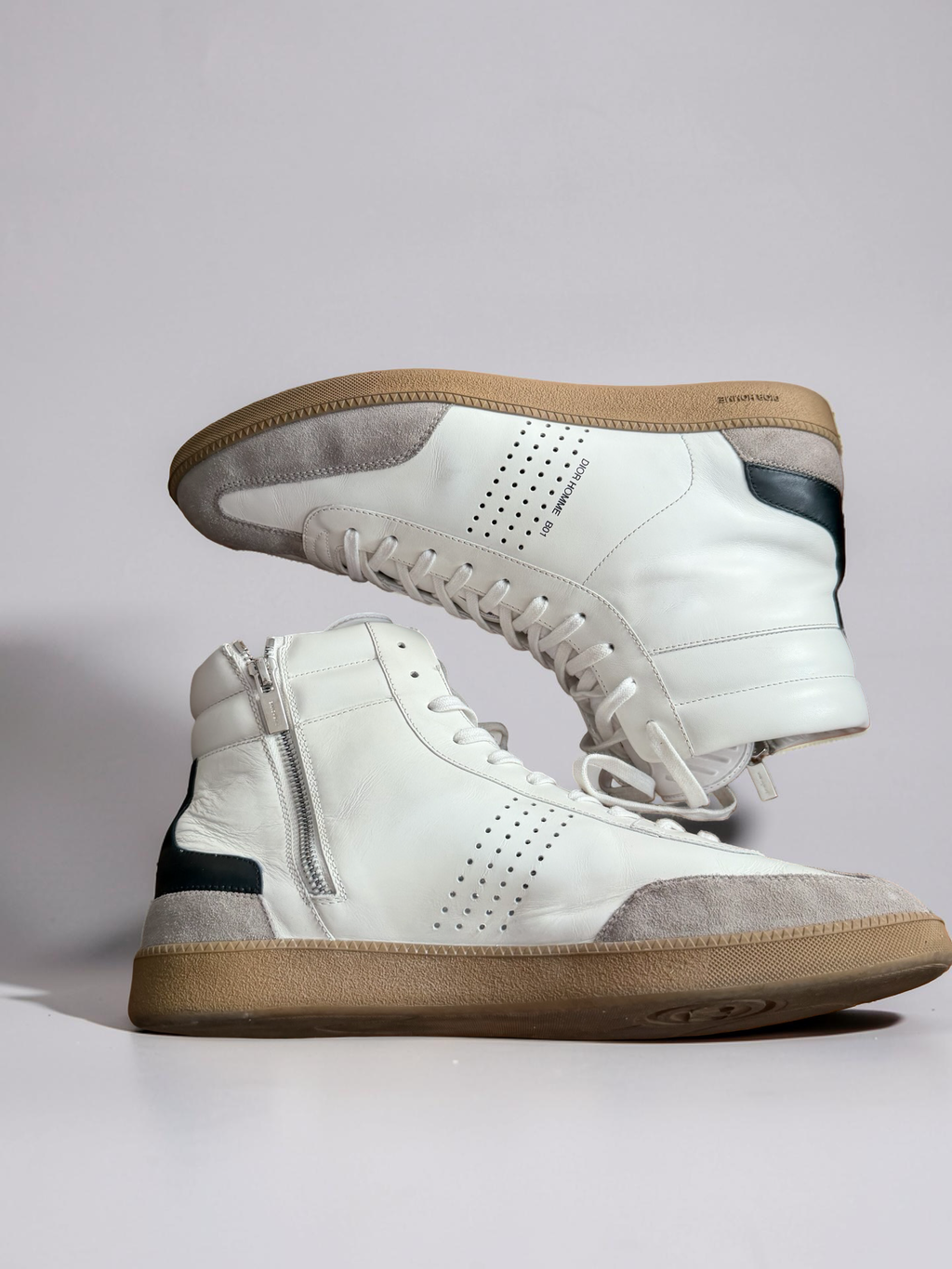 Dior B01 Hightop Sneakers by Kris van Assche