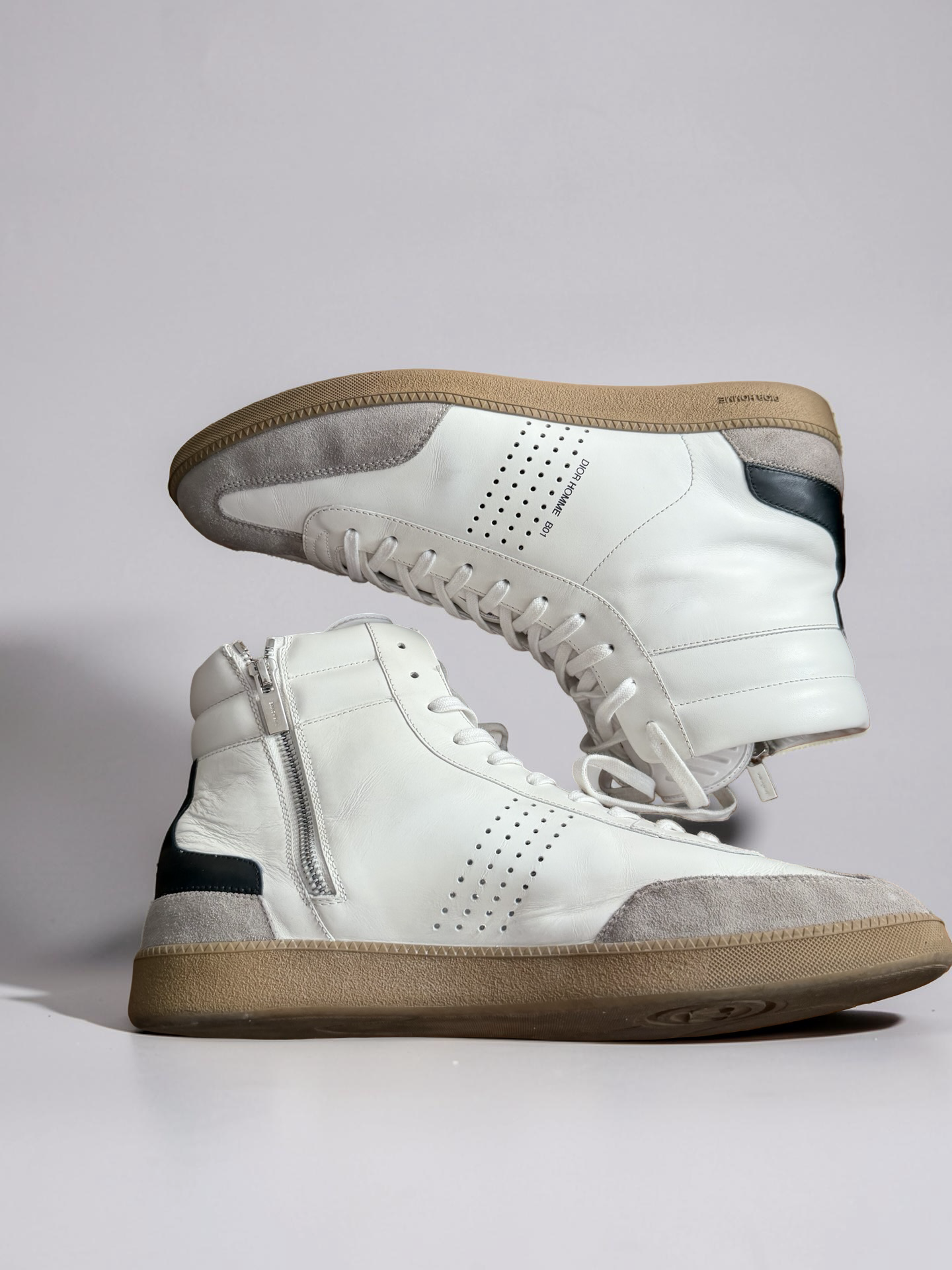 Dior B01 Hightop Sneakers by Kris van Assche