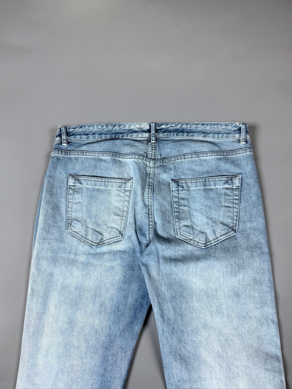 Rick Owens AW17 “Glitter” "Hustlers Blue” detroit jeans