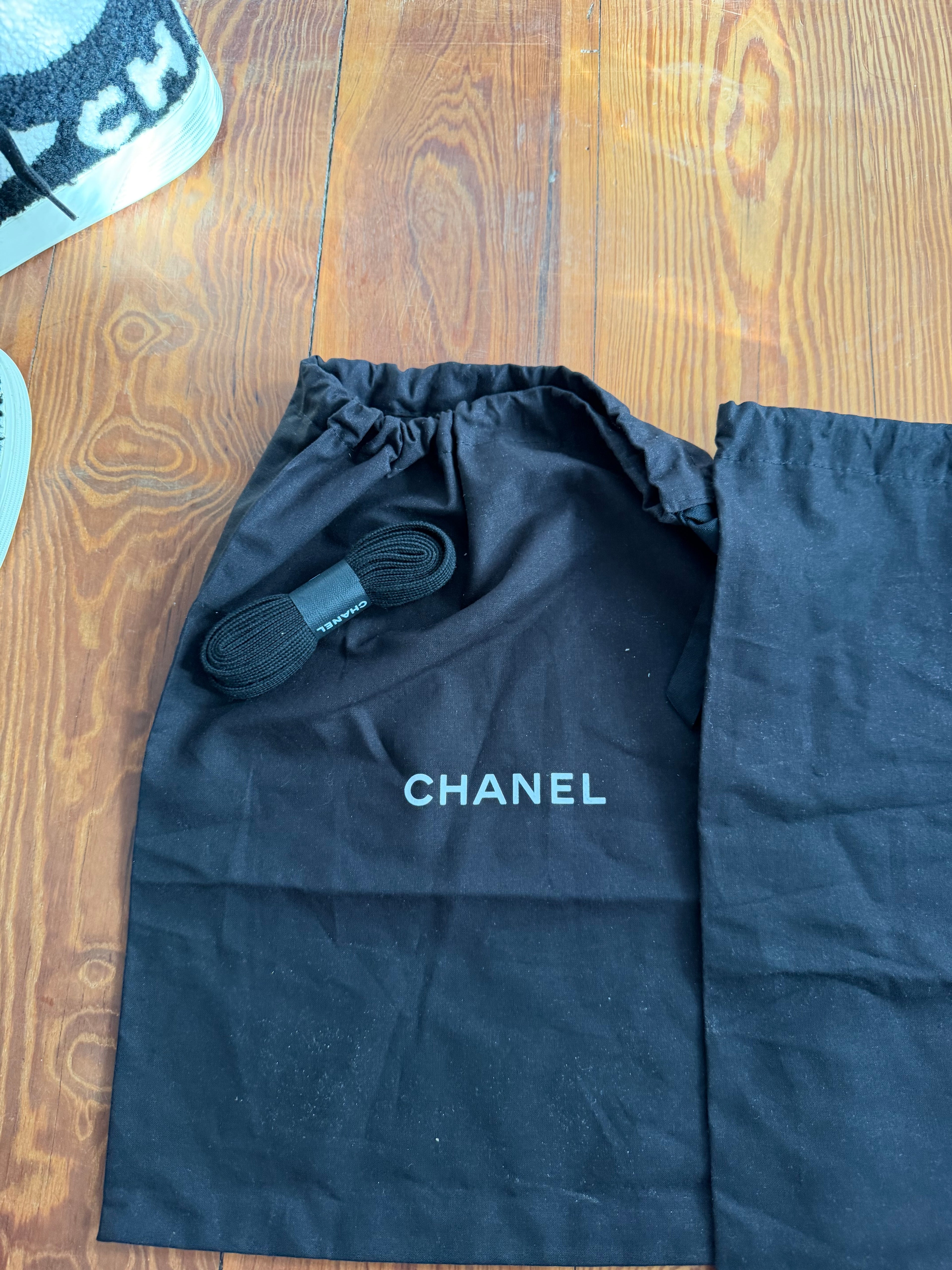 Chanel Karl Lagerfeld Shearling High top shoes