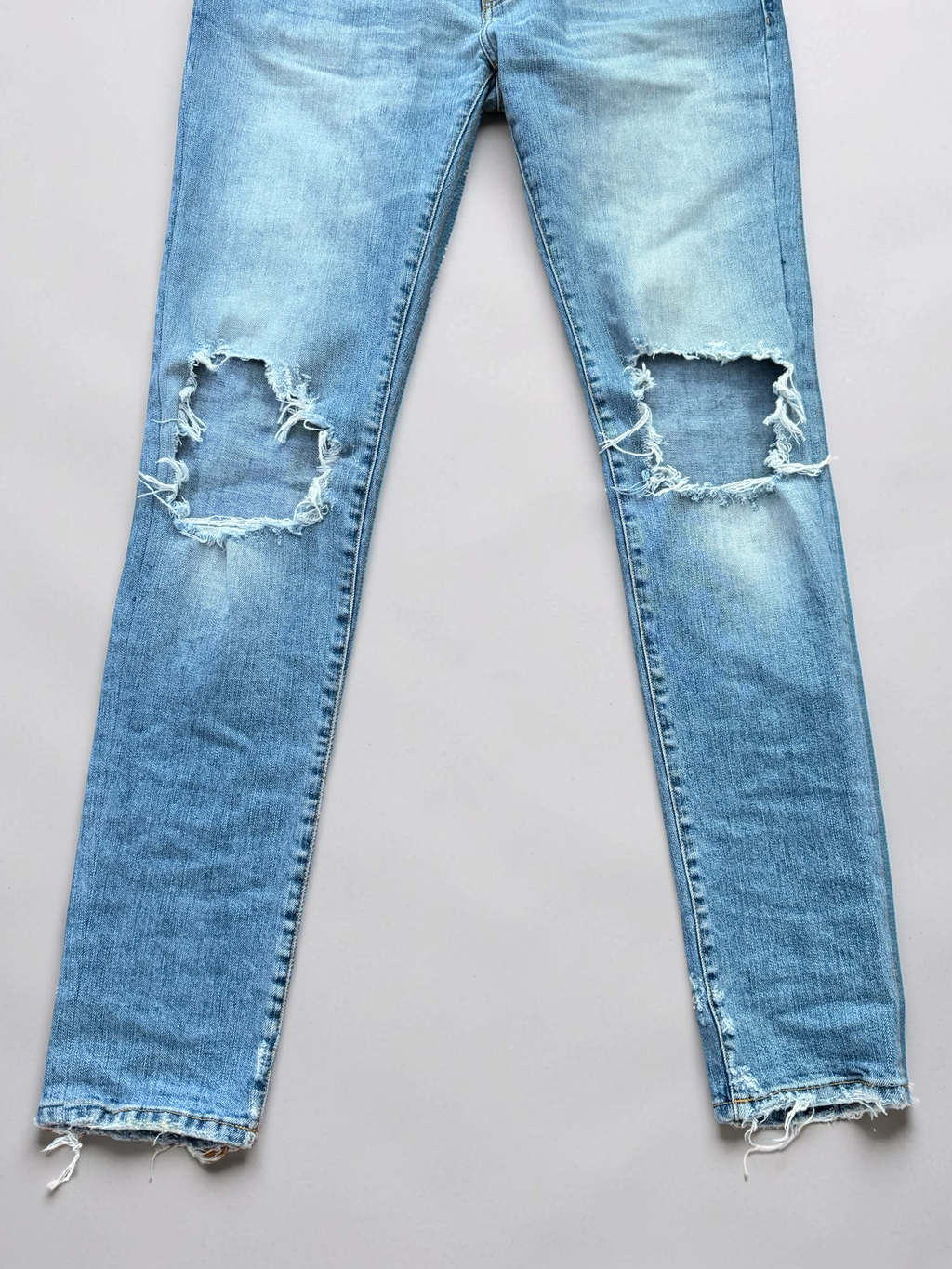 Saint Laurent SS16 Electric Surf Sound Crash Jeans