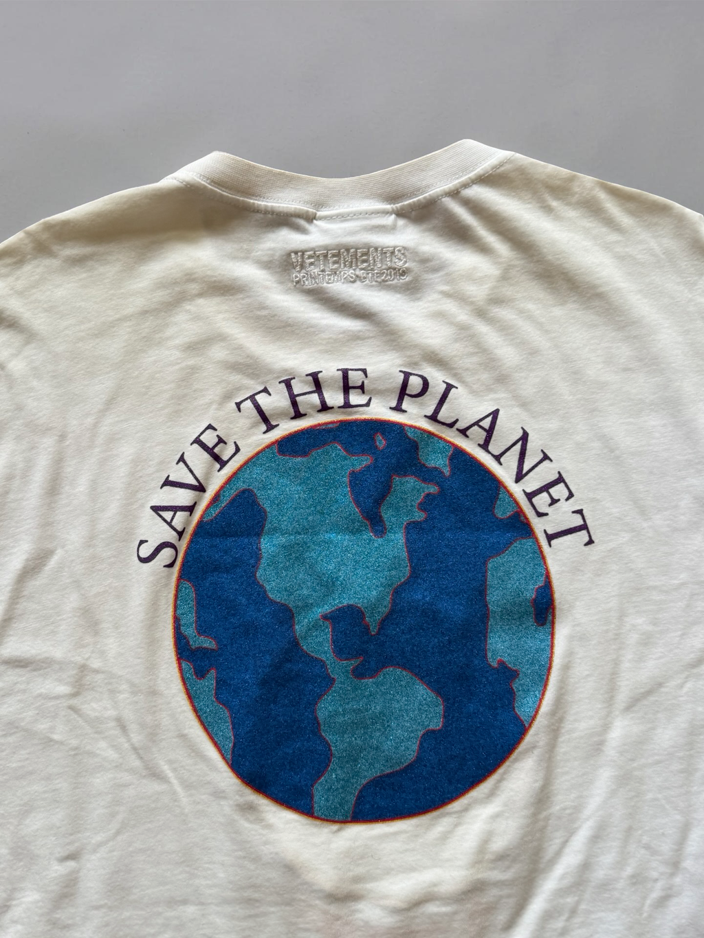 Vetements “Save the Planet” t shirt