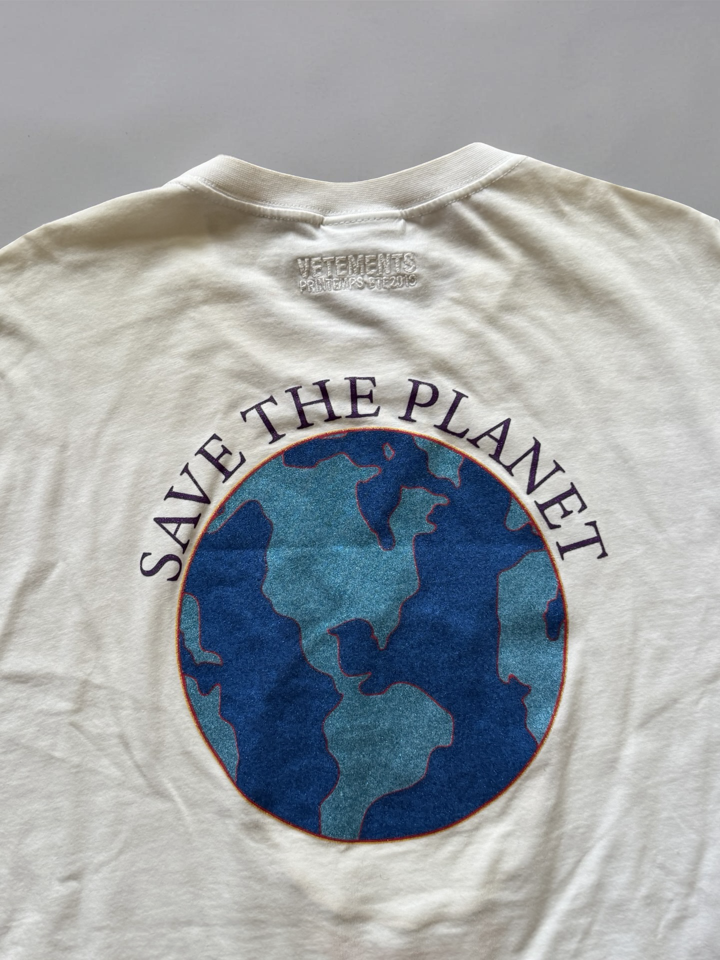 Vetements “Save the Planet” t shirt