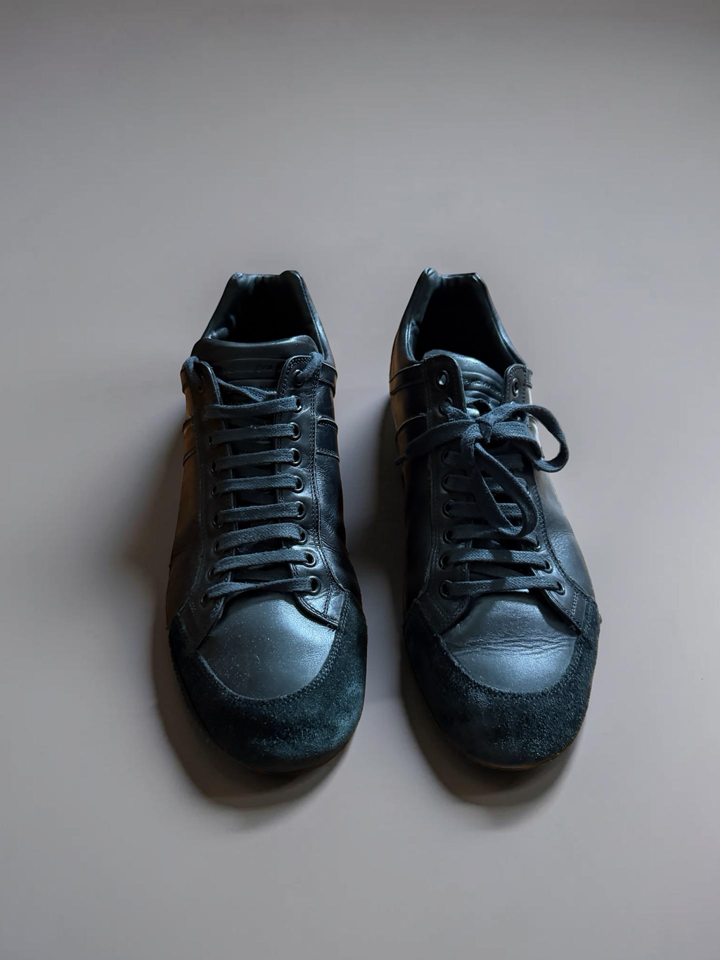 Dior 2007 Gats sneaker black calf leather