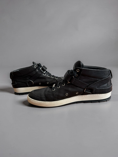 Dior AW10 Harness strap Hightop shoes