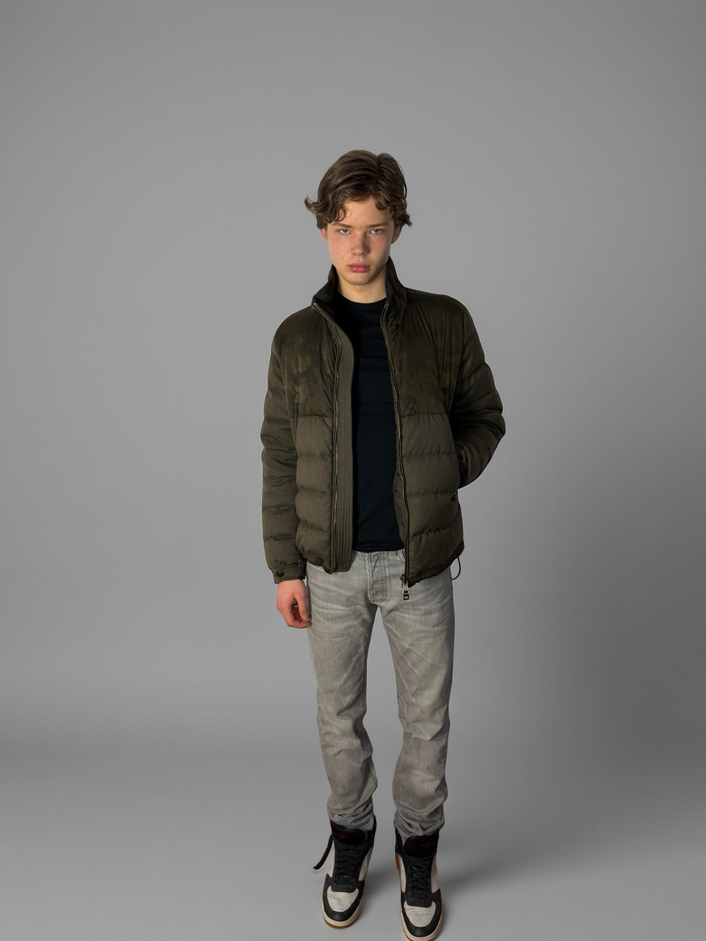 Moncler Camouflage Down Jacket