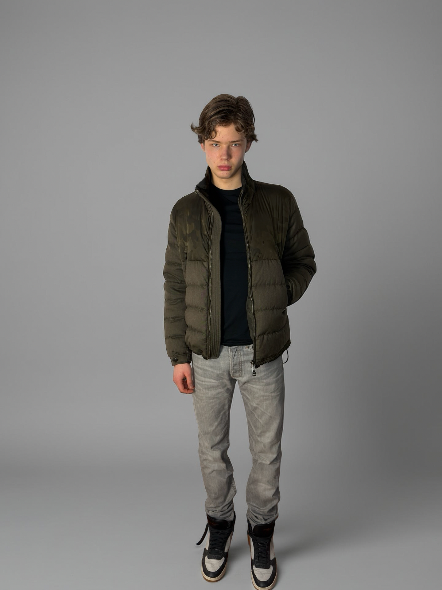 Moncler Camouflage Down Jacket