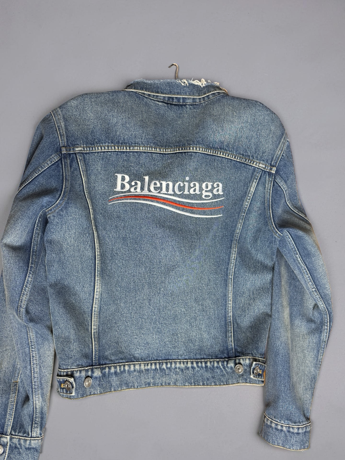 Balenciaga Political Campaing Jeans Jacket