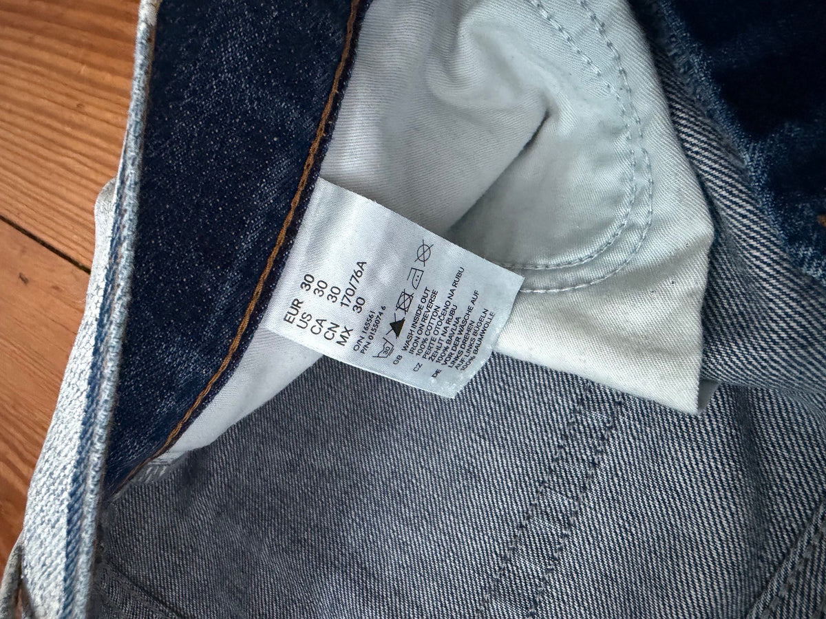 Maison Margiela x HM painted jeans