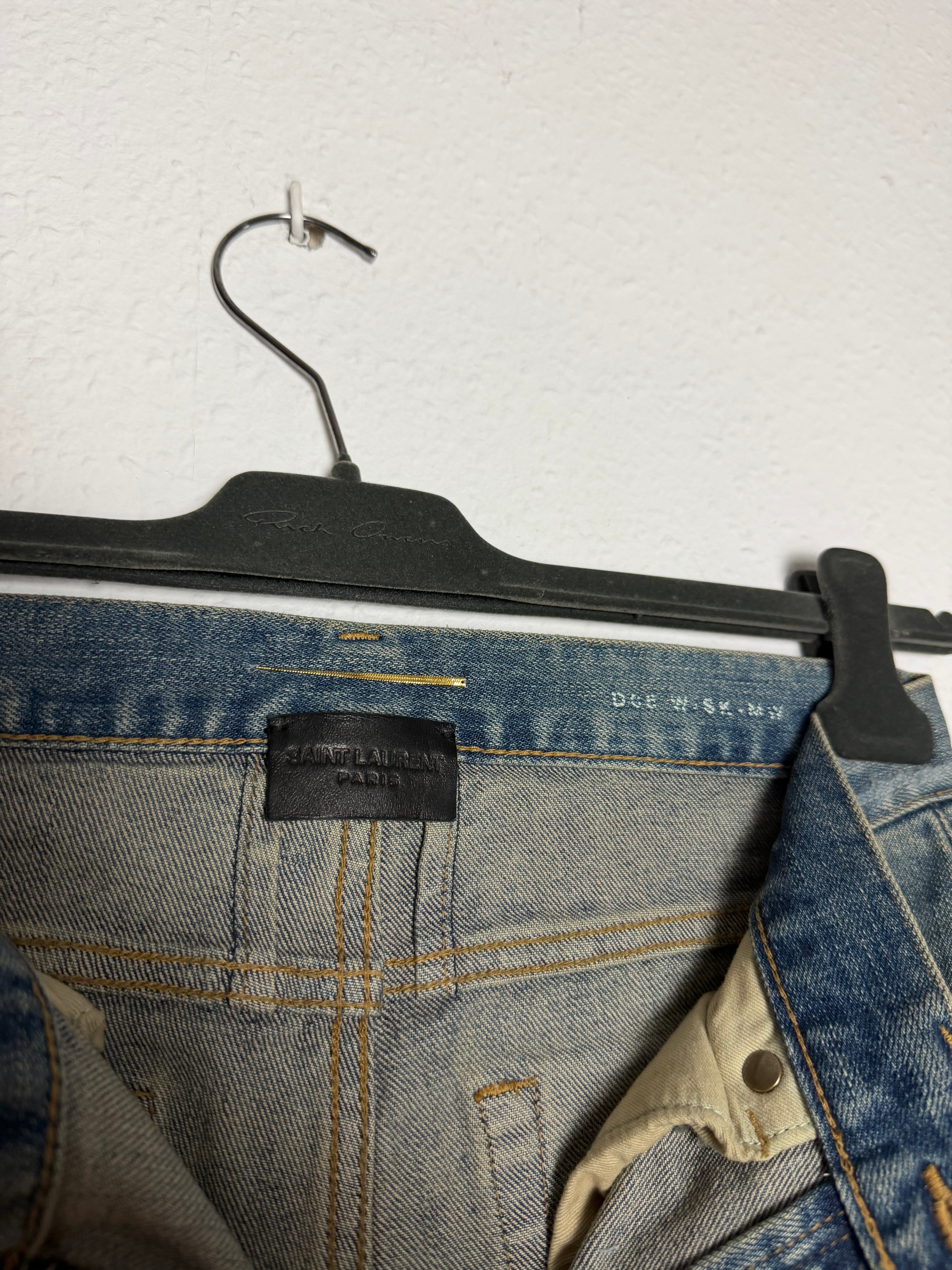 Saint Laurent 2016 Crash Jeans