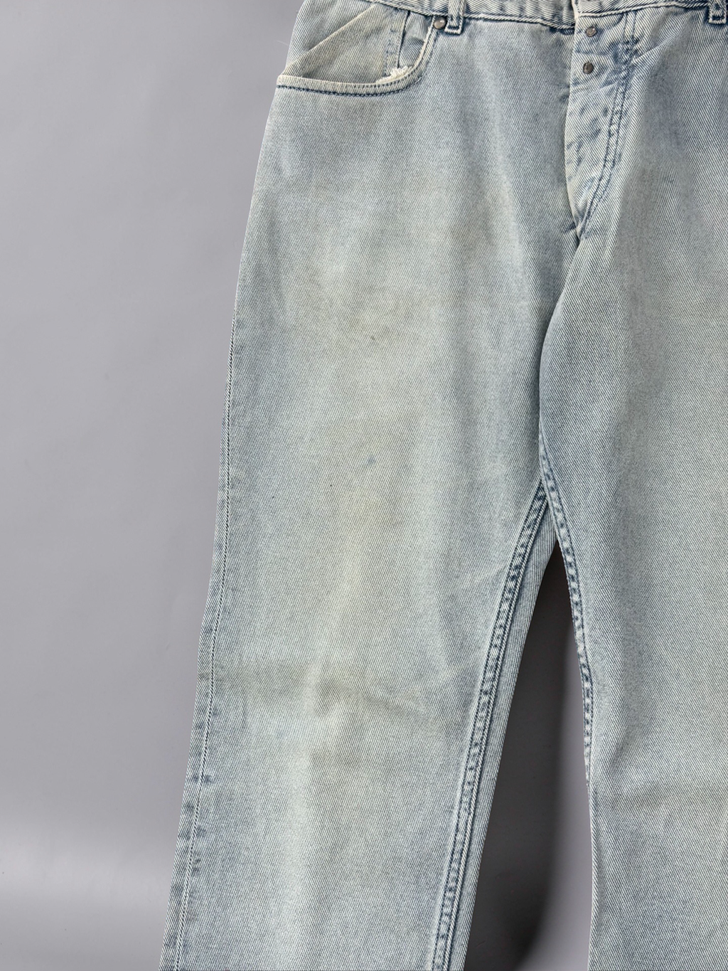Maison Margiela 2012 Bleached Jeans