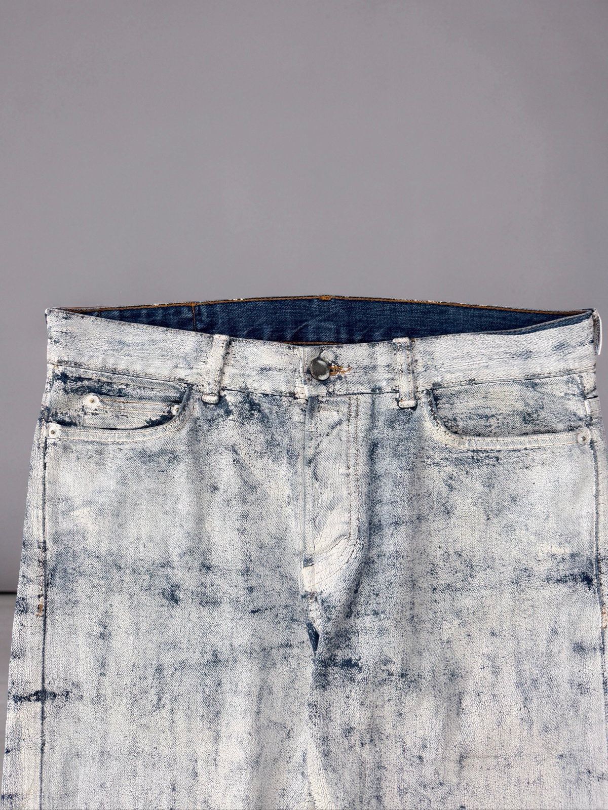 Maison Margiela x HM painted jeans