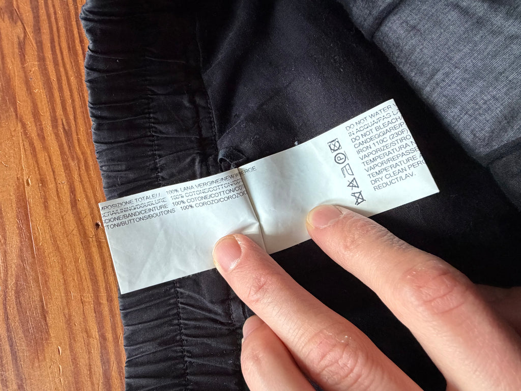 Rick Owens FW15 Mastodon jogger sweatpants