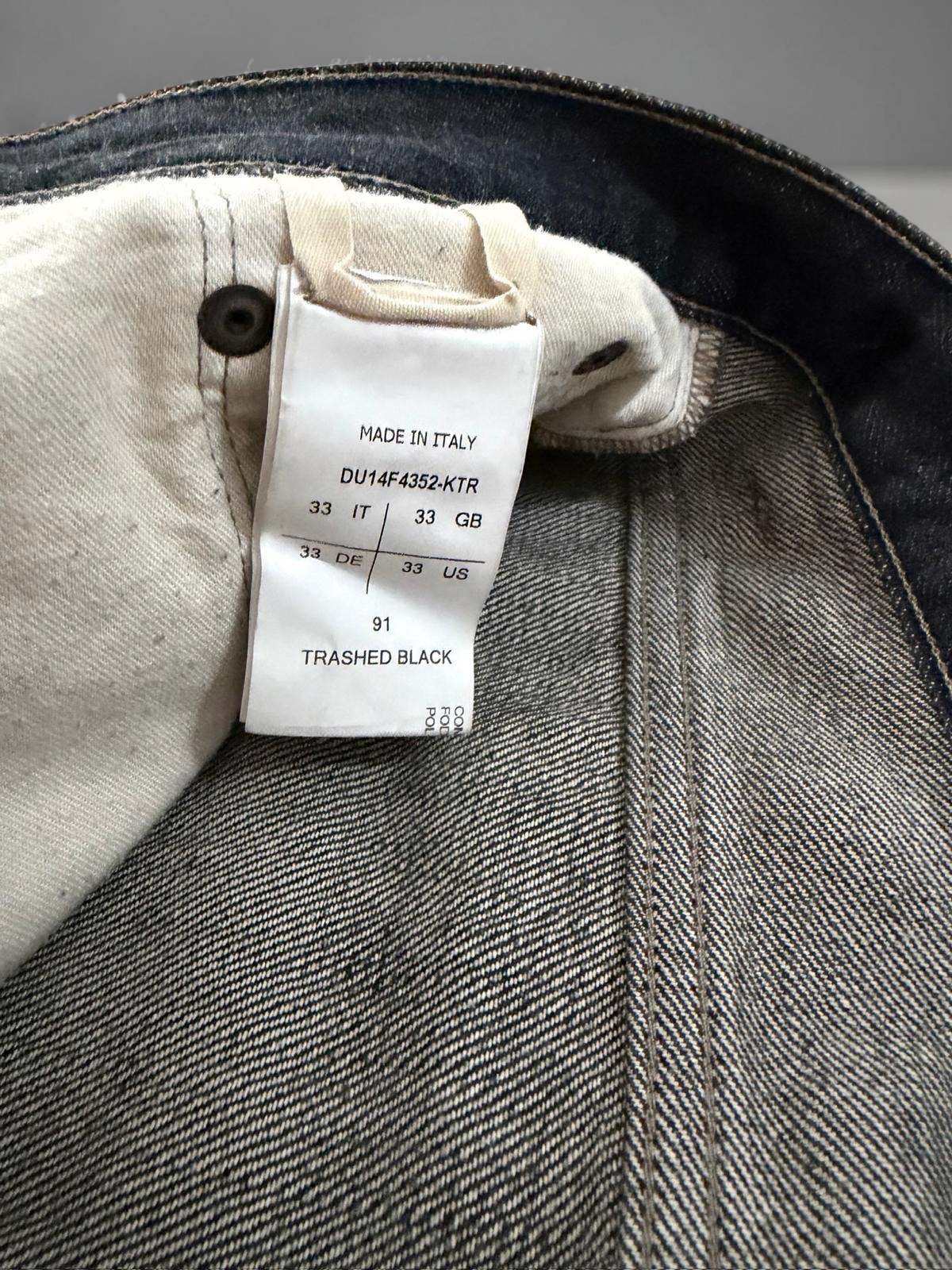 Rick Owens AW14 “Moody” Jeans