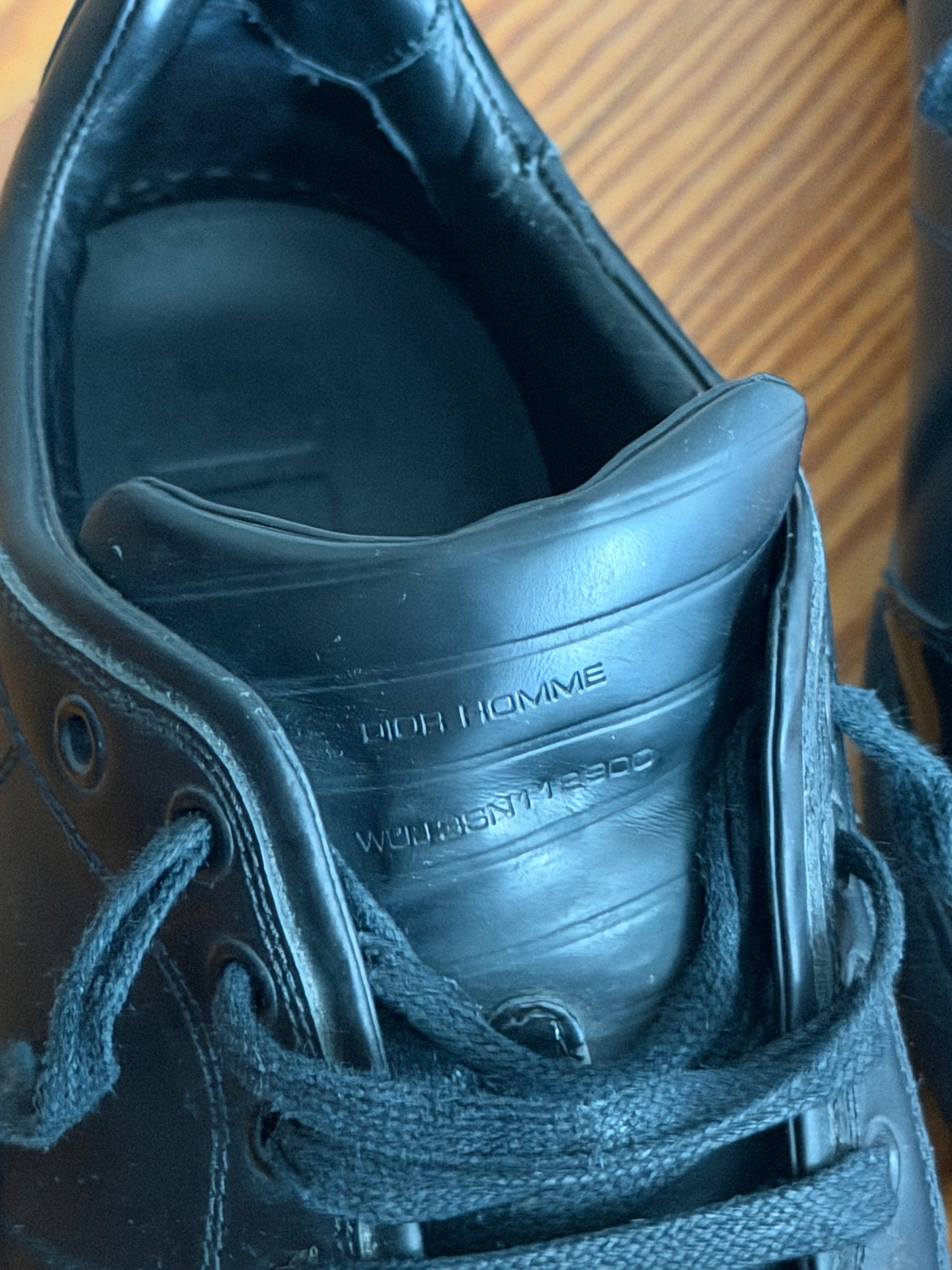 Dior Homme shiny gats